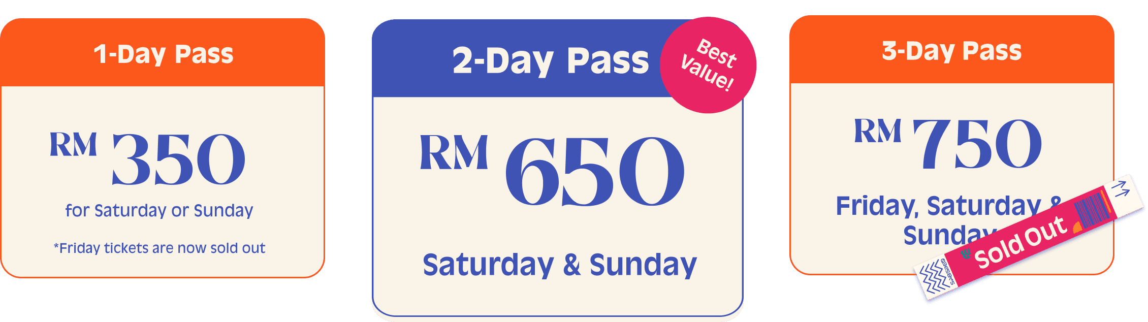 Tickets Available Now